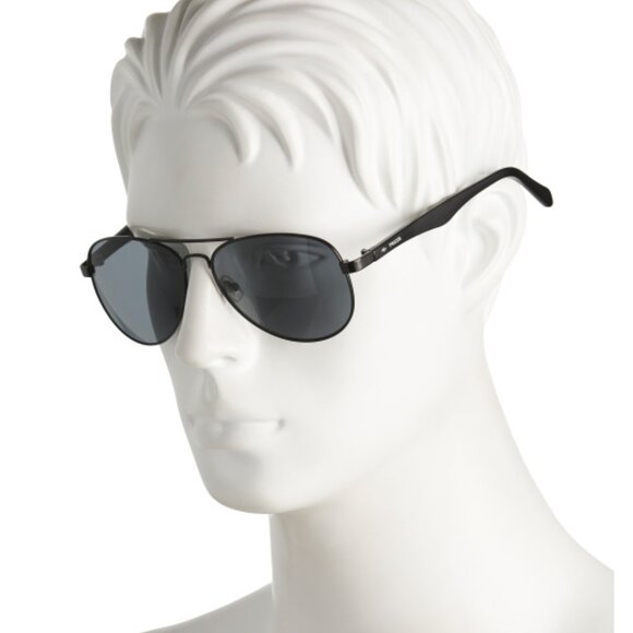 NEW FOSSIL Men's/women  57mm Sunglasses :Black 161mn - Picture 2 of 2